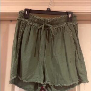 Army Green Shorts